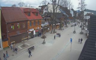 Krupówki Dolne - widok na deptak - 16-03-2026 13:40