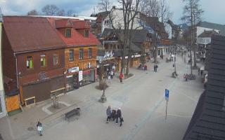 Krupówki Dolne - widok na deptak - 16-03-2026 13:55