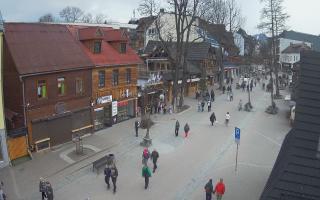 Krupówki Dolne - widok na deptak - 16-03-2026 14:10