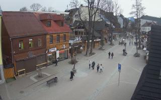 Krupówki Dolne - widok na deptak - 16-03-2026 14:26