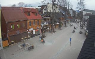 Krupówki Dolne - widok na deptak - 16-03-2026 14:57