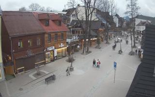 Krupówki Dolne - widok na deptak - 16-03-2026 16:13