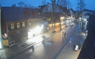 Krupówki Dolne - widok na deptak - 16-03-2026 17:00