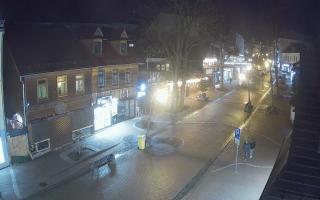 Krupówki Dolne - widok na deptak - 16-03-2026 19:18