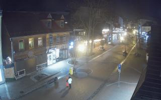 Krupówki Dolne - widok na deptak - 16-03-2026 19:49