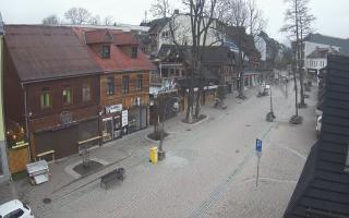 Krupówki Dolne - widok na deptak - 17-03-2026 06:19