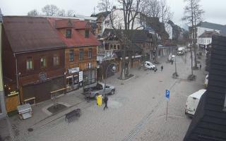 Krupówki Dolne - widok na deptak - 17-03-2026 06:49