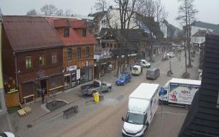 Krupówki Dolne - widok na deptak - 17-03-2026 07:35