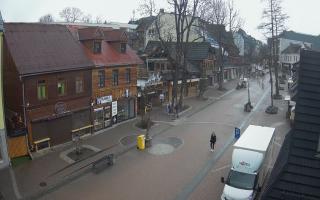 Krupówki Dolne - widok na deptak - 17-03-2026 09:23