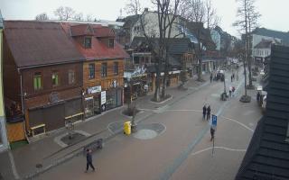 Krupówki Dolne - widok na deptak - 17-03-2026 09:54