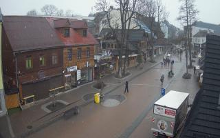 Krupówki Dolne - widok na deptak - 17-03-2026 10:40