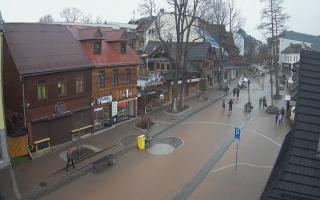 Krupówki Dolne - widok na deptak - 17-03-2026 10:55