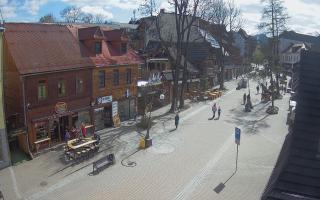 Krupówki Dolne - widok na deptak - 28-04-2026 08:57