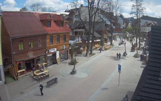 Krupówki Dolne - widok na deptak - 28-04-2026 11:00