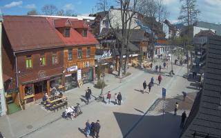 Krupówki Dolne - widok na deptak - 28-04-2026 13:33