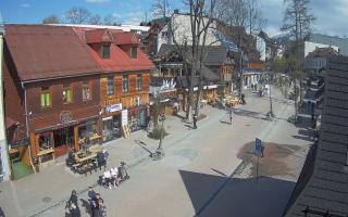 Krupówki Dolne - widok na deptak - 28-04-2026 13:49