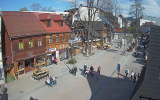 Krupówki Dolne - widok na deptak - 28-04-2026 14:35