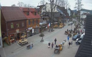 Krupówki Dolne - widok na deptak - 01-05-2026 07:07