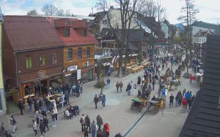 Krupówki Dolne - widok na deptak - 01-05-2026 10:27