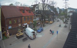 Krupówki Dolne - widok na deptak - 13-05-2026 07:00