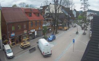 Krupówki Dolne - widok na deptak - 13-05-2026 07:15