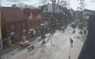 Krupówki Dolne - widok na deptak - 13-05-2026 07:46