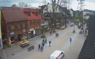 Krupówki Dolne - widok na deptak - 13-05-2026 08:01