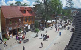 Krupówki Dolne - widok na deptak - 12-06-2026 10:50