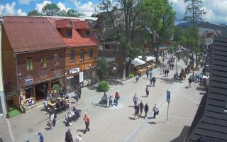 Krupówki Dolne - widok na deptak - 12-06-2026 11:21