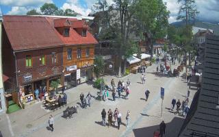 Krupówki Dolne - widok na deptak - 12-06-2026 12:37