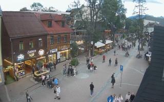 Krupówki Dolne - widok na deptak - 12-06-2026 18:15