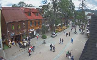 Krupówki Dolne - widok na deptak - 15-06-2026 11:49