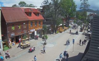Krupówki Dolne - widok na deptak - 15-06-2026 12:20