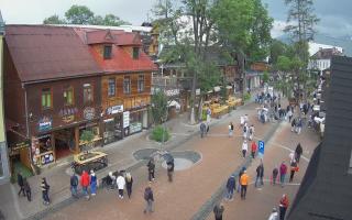 Krupówki Dolne - widok na deptak - 15-06-2026 14:54