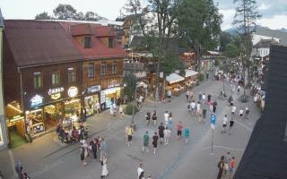 Krupówki Dolne - widok na deptak - 30-07-2026 18:23