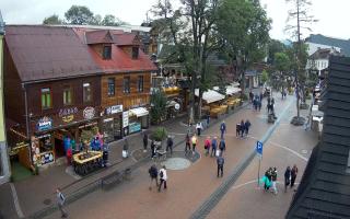 Krupówki Dolne - widok na deptak - 14-09-2026 19:28