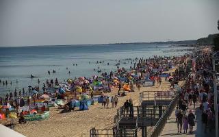 Sarbinowo - plaża wschód - 15-08-2026 08:20