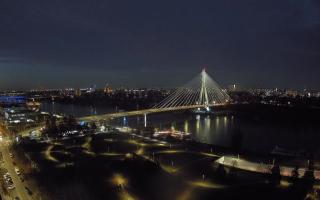 Warszawa most Świętokrzyski - 05-11-2025 15:46