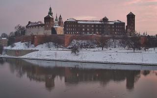 Kraków - Wawel panorama zamku - 14-01-2025 06:16